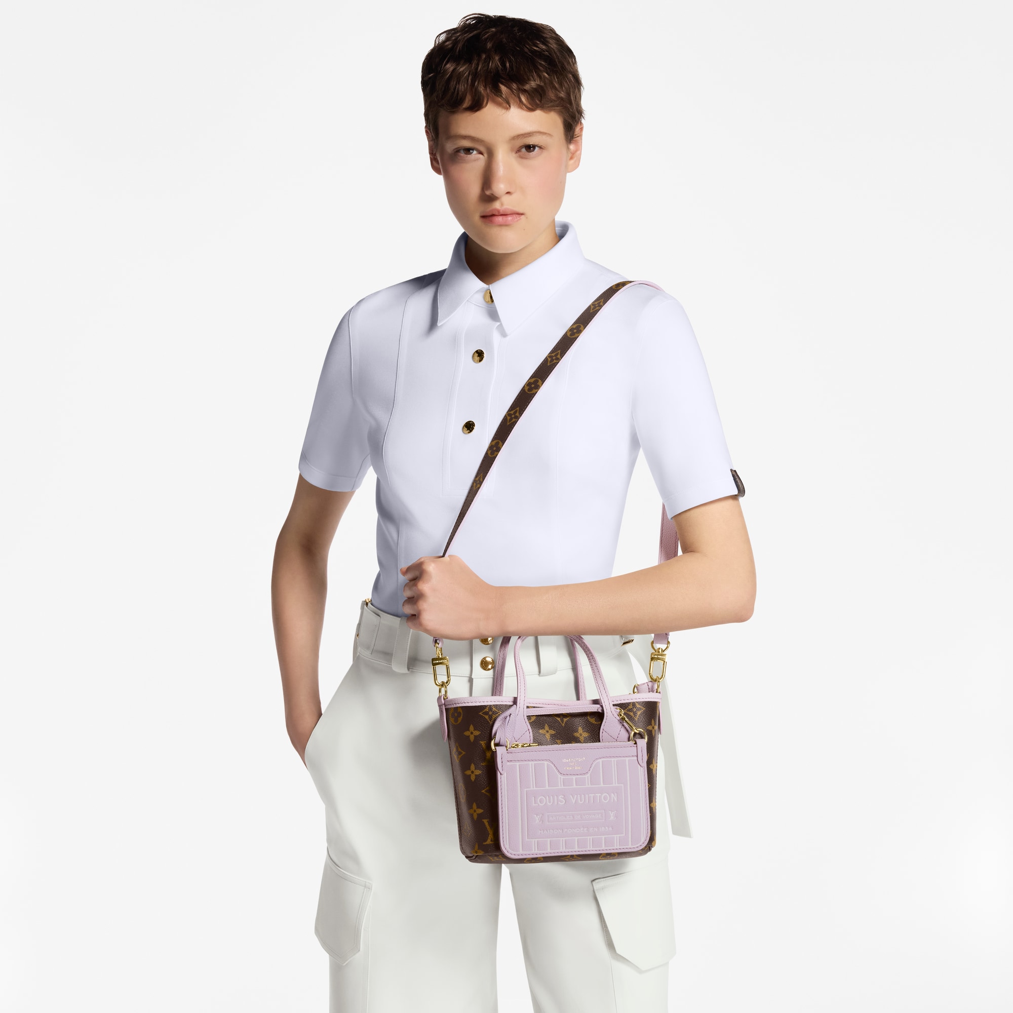 Neverfull Bandoulière Inside Out BB H33 - Women Bags | LOUIS VUITTON
